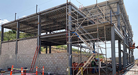 LNG Plant Under Construction September 2020