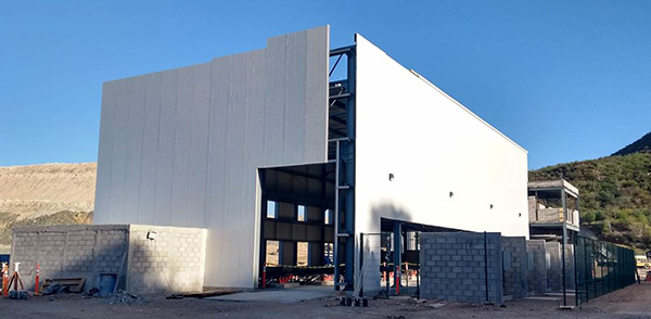 LNG Plant Under Construction September 2020