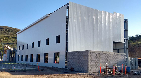 LNG Plant Under Construction September 2020
