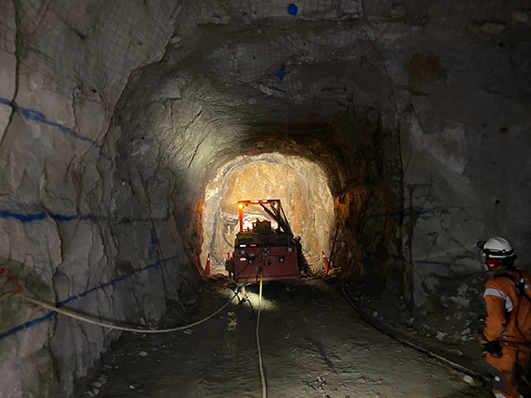 Underground Development at Ermitaño