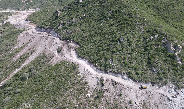 Main Access and Haul Road Construction