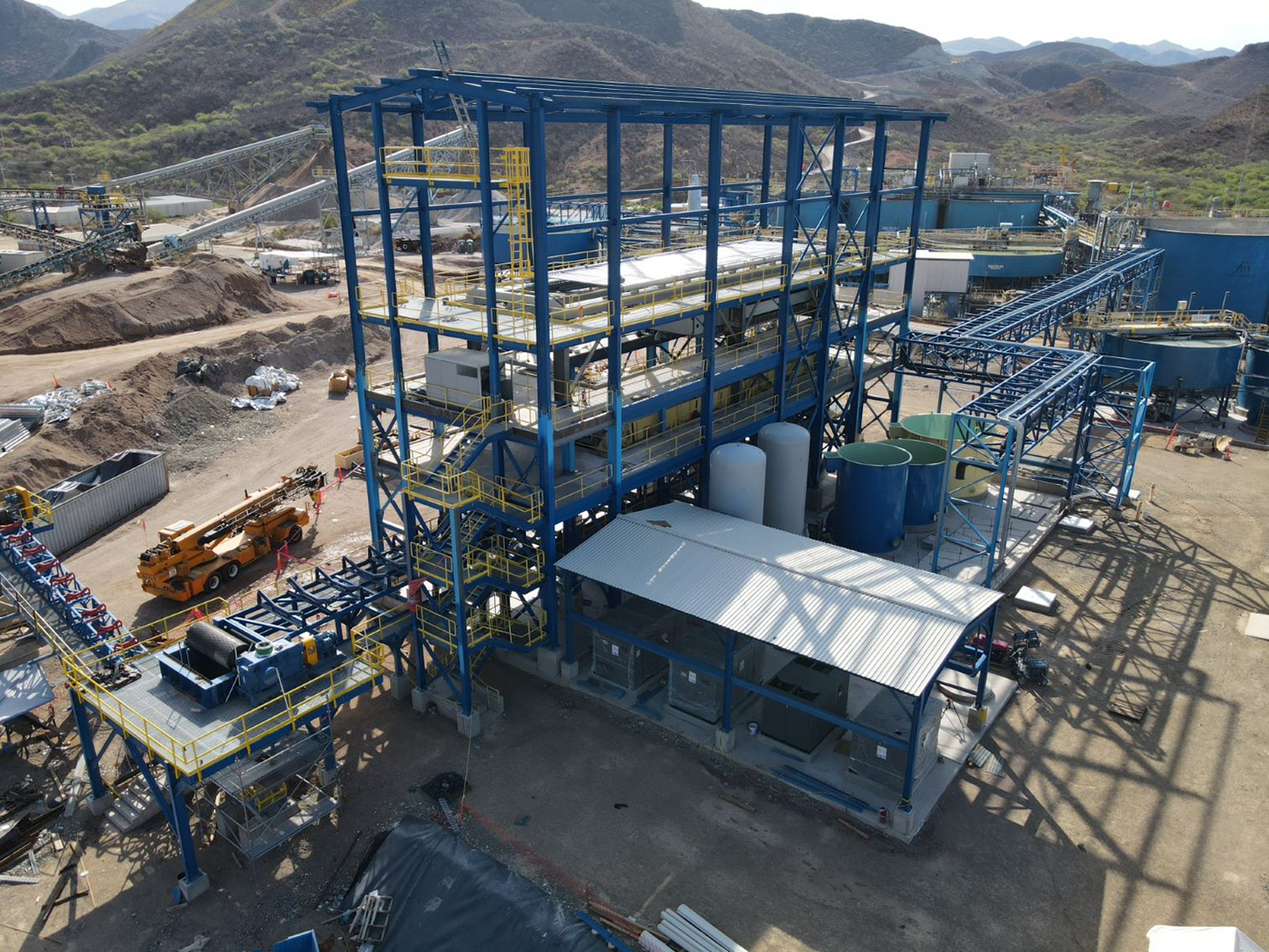 Filter Press Under Construction